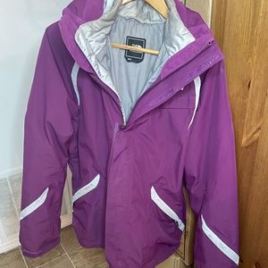Purple NorthFace Jacket, Women's Large